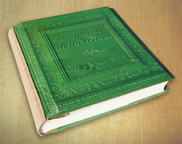 Album fotografico / Libro degli ospiti in legno con scritte personalizzate