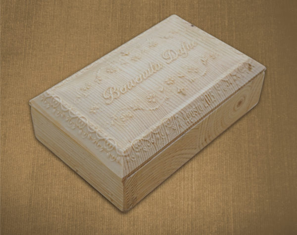 Caja de música rectangular personalizada