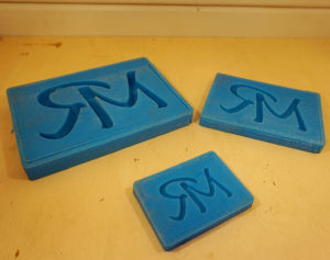 stampo in silicone lettere personalizzate