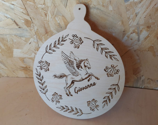 Tabla de cortar de madera personalizada