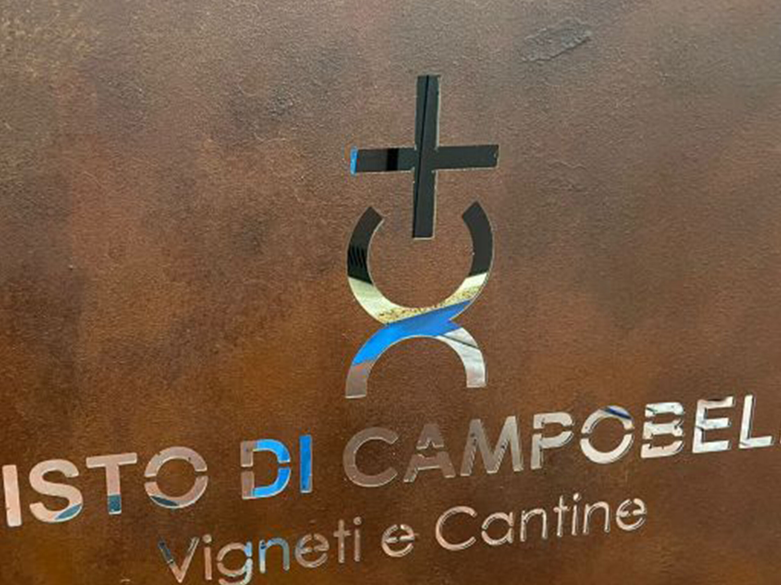 Escultura e impressão em corten composto personalizado