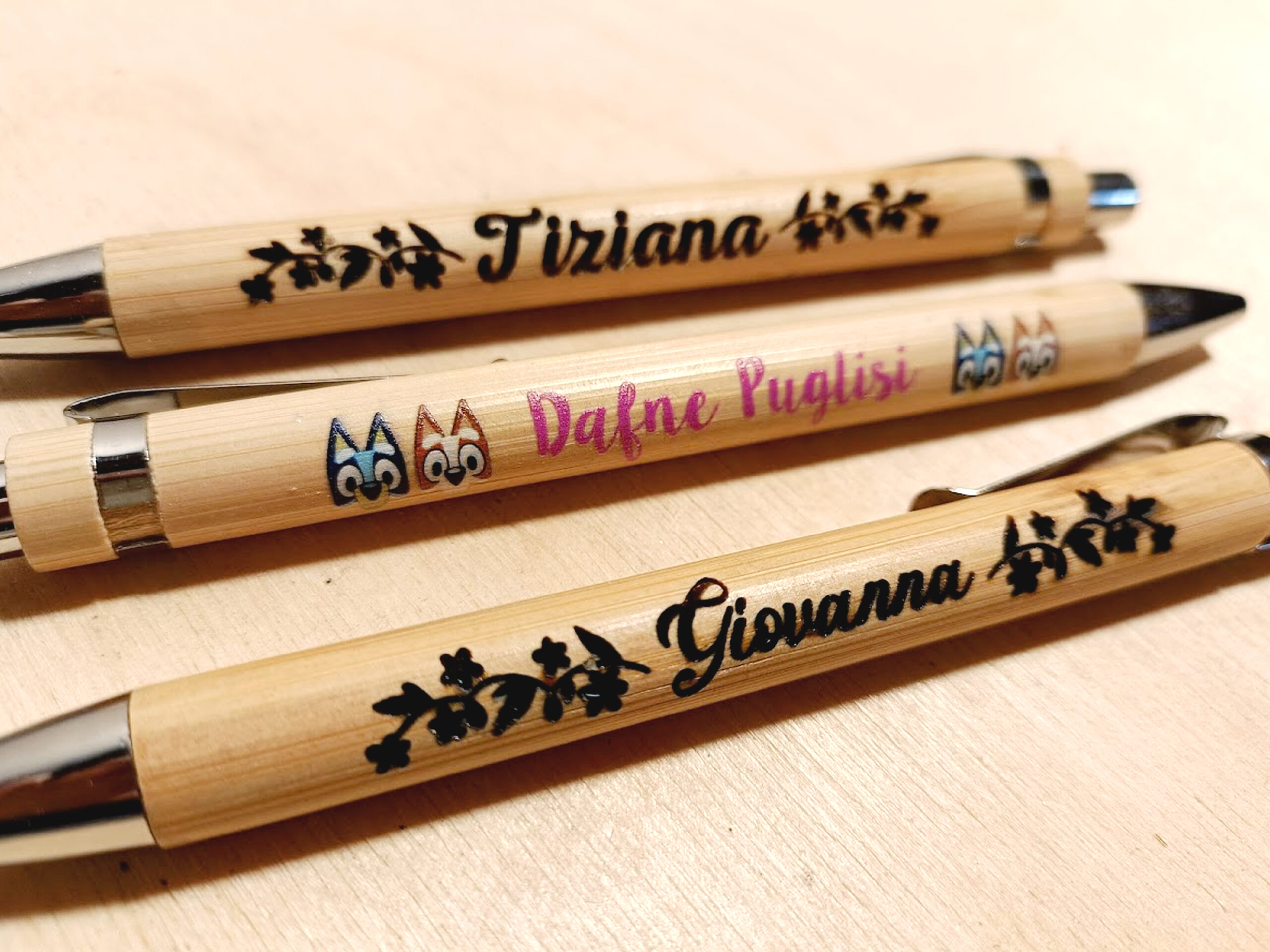 Personalized Bamboo Pen